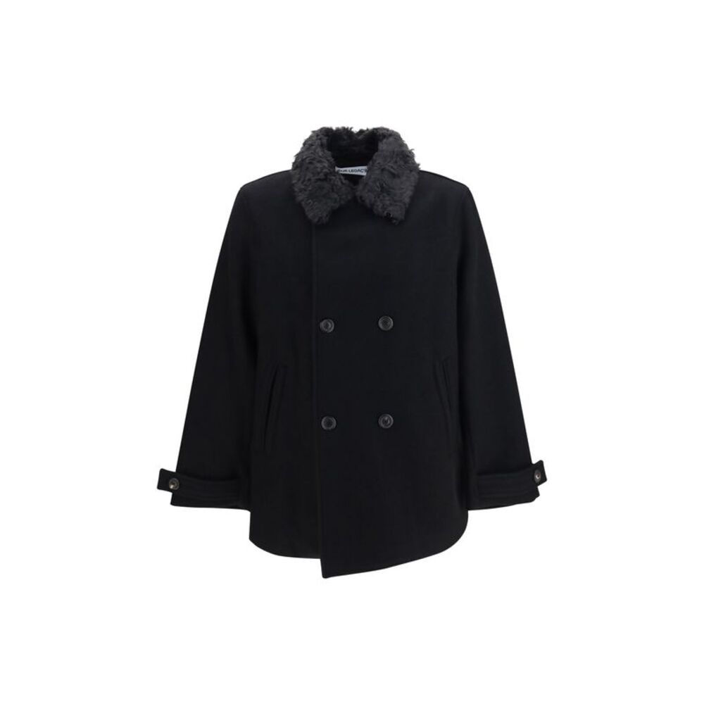 Our Legacy Men Wage Double-Breasted Coat